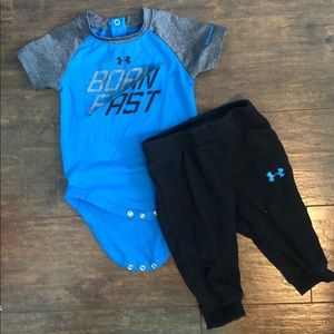 Under armour onsie set
